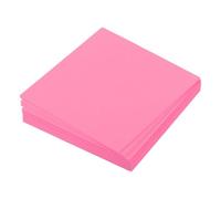 sourcing map 100 Sheet Origami Paper Double Sided Fluorescent Pink 5 x 5cm 70gsm Square Sheet for Art Craft Project, Beginners, Gifts Decor