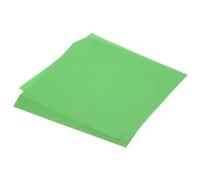 sourcing map 100 Sheet Origami Paper Double Sided Green 25 x 25cm 70gsm,