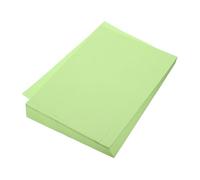 sourcing map 100 Sheet Origami Paper Double Sided Light Green A4