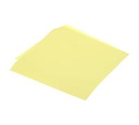 sourcing map 100 Sheet Origami Paper Double Sided Light Yellow 25 x 25cm 70gsm Square Folding Paper Sheet for Art Craft Project, Beginners, Gifts Decor