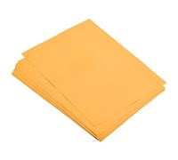 sourcing map 100 Sheets Colored Copy Paper 8 1/2 Inch Printer Paper 75gsm Fluorescent Orange for Office Printing, Document Copying, Invitations, Forms, Art Projects