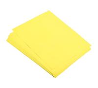 sourcing map 100 Sheets Colored Copy Paper 8.3 Inch Printer Paper 80gsm Bright Yellow for Office Printing, Document Copying, Invitations, Forms, Art Projects