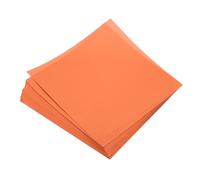 sourcing map 100 Sheets Origami Paper Double Sided 8x8 Inch(20x20cm) Square Sheet for Art Craft Project, Beginners, Gifts Decor, Orange