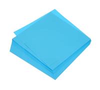 sourcing map 100 Sheets Origami Paper Double Sided Aquamarine Blue 20x20cm | 8x8 Inch Square Sheet for Art Craft Project, Beginners, Gifts Decor