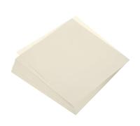 sourcing map 100 Sheets Origami Paper Double Sided Cream White 20x20cm
