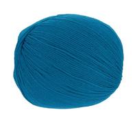 sourcing map 100% Wool Yarn, 4-Ply Wool Roving Luxurious and Soft Yarn Hand Dyed Yarn for Hand Knitting Crocheting, 3.52 OZ, 306 Yard (Lake Blue, 1 Ball)