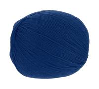 sourcing map 100% Wool Yarn, 4-Ply Wool Roving Luxurious and Soft Yarn Hand Dyed Yarn for Hand Knitting Crocheting, 3.52 OZ, 306 Yard (Dark Blue, 1 Ball)