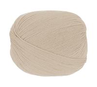 sourcing map 100% Wool Yarn, 4-Ply Wool Roving Luxurious and Soft Yarn Hand Dyed Yarn for Hand Knitting Crocheting, 3.52 OZ, 306 Yard (Beige, 1 Ball)
