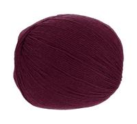 sourcing map 100% Wool Yarn, 4-Ply Wool Roving Luxurious and Soft Yarn Hand Dyed Yarn for Hand Knitting Crocheting, 3.52 OZ, 306 Yard (Dark Purple, 1 Ball)