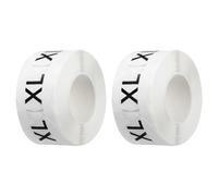 sourcing map 1000 Pcs Clothing Size Stickers Labels Rolls 1 Inch Round Self Adhesive Apparel Stickers for Clothing T-Shirts Trousers Skirt Home Retail (XL)