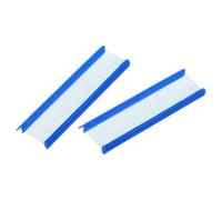 sourcing map 1000 Pcs Standard Tagging Barb Fasteners, 1 Inch Blue Tagging Gun Fasteners Tagging Gun Refill Plastic Garment for Clothing Fine Stitch Price Refills Tag Label