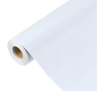 sourcing map 1000 x 60cm Pale Blue Wallpaper, Peel and Stick Wallpaper, Pale Blue Contact Paper Solid Color Vinyl Self-Adhesive Wall Paper Decorative for Wall Covering