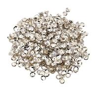 sourcing map 10000 Pcs Loose Sequins 6MM Bulk Cup Sequins Paillettes Sequins Embroidery Sequins Round Spangles with Holes for Jewelry Making Crafts Sewing Makeup Nail,Rose Gold