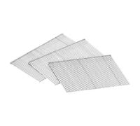 sourcing map 1000Pcs 16 Gauge Galvanized Brad Nails, 2" Length Straight Finishing Nails, Galvanized Carbon Steel Nails for Woodworking Construction