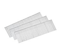 sourcing map 1000Pcs 18 Gauge Brad Nails, 1-1/2" Length Straight Finish Nails, Galvanized Carbon Steel Nails for Woodworking Construction, Silver Blue