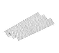 sourcing map 1000Pcs 18 Gauge Brad Nails, 3/4" Length Straight Finishing Nails, Galvanized Carbon Steel Nails for Woodworking Construction Silver Tone