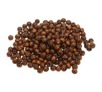 Sourcing Map 1000pcs 7mm Round Wooden Beads - Unfinished Colorful Spacer Beads for Home Decor, DIY Crafts, Necklace, Bracelet, Light Brown