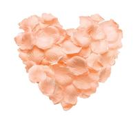 sourcing map 1000pcs Artificial Rose Petals Fake Silk Flower Petals for for Wedding Party Proposal Anniversary Decoration, Light Gold