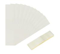 sourcing map 1000Pcs Shrink Bands, 115 * 28mm PVC Clear Perforated Shrink Bands, Heat Shrink Wrap Bands for Bottles, Jars Seal for Dropper Bottle, Test Tube Bottles