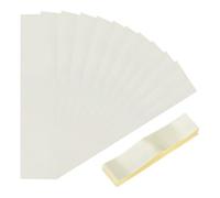 sourcing map 1000Pcs Shrink Bands, 125x28mm PVC Clear Perforated Shrink Bands, Heat Shrink Wrap Bands for Bottles, Jars Seal for Dropper Bottle, Test Tube Bottles