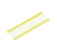 sourcing map 1000pcs Standard Tagging Gun Fasteners 25mm Tagging Barbs Pins PP Plastic Tag for Price Tagging Gun, Clothing Tags Gun Attachments for Garment Bag Fabric, Yellow