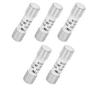 sourcing map 1000V 16A Time Delay Fuse Ceramic Fuses Generic Current Limiting Protection Time Delay Cartridge Fuse for Photovoltaic Solar Systems DIY Inverter Circuit Board Glass Fuses 5 Pack
