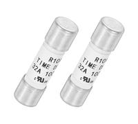 sourcing map 1000V 32A Time Delay Fuse Ceramic Fuses Generic Current Limiting Protection Time Delay Cartridge Fuse for Photovoltaic Solar Systems DIY Inverter Circuit Board Glass Fuses 2 Pack