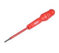 sourcing map 1000v Slotted Insulated Magnetic Electrical Screwdriver 3mm x 75mm