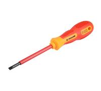 sourcing map 1000v Slotted Insulated Magnetic Tip Electrical Screwdriver 5mm x 100mm