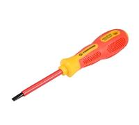 sourcing map 1000v Slotted Insulated Magnetic Tip Electrical Screwdriver 5mm x 75mm