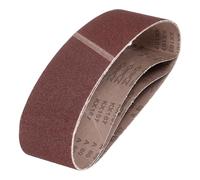 sourcing map 100mm x 915mm Sanding Belts, 2 Pcs 80 Grits Aluminum Oxide Abrasive Belt Sander File Belt for Woodworking, Metal Polishing, Knife Sharpener