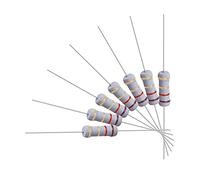sourcing map 100Pcs 1.2 Ohm Resistor, 1W 5% Tolerance Metal Oxide Film Resistors, Axial Lead, Flame Proof for DIY Electronic Projects and Experiments