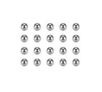 sourcing map 100pcs 1.5mm Chrome Steel Bearing Balls G25 Precision