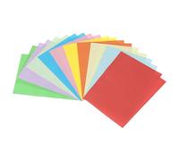 sourcing map 100PCS 10 Assorted Color Cardstock, 8" x 6" Origami Cardstock Paper Sheets for Printing, Drawing, Art Crafts Supplies