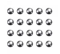 sourcing map 100pcs 11mm Carbon Steel Bearing Balls Precision Polished