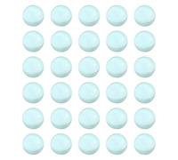sourcing map 100Pcs 12mm Lab Boiling Stones, Solid Round Clear Glass Boiling Beads, High Precision Soda Lime Glass Beads for Bottle Shaking Mixing Laboratory Experiments
