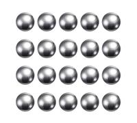 sourcing map 100pcs 16mm Carbon Steel Bearing Balls Precision Polished