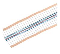 sourcing map 100Pcs 2.2 Ohm Resistor, 1/2W 1% Tolerance Metal Film Resistors, Lead, 5 Bands for DIY Electronic Projects and Experiments