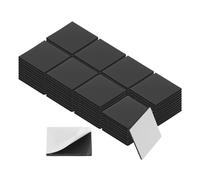 sourcing map 100Pcs 20 x 1.3mm Square Magnets Dots with Adhesive Backing, Rubber Magnets Stickers Self Adhesive Magnetic Discs for Fridge Whiteboard DIY Craft Office Classroom Home