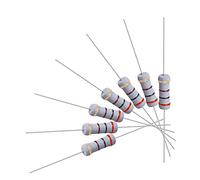 sourcing map 100Pcs 200 Ohm Resistor, 1W 5% Tolerance Metal Oxide Film Resistors, Axial Lead, Flame Proof for DIY Electronic Projects and Experiments