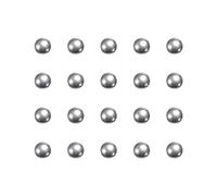 sourcing map 100pcs 3/16" 420 Stainless Steel Bearing Balls G100 Precision