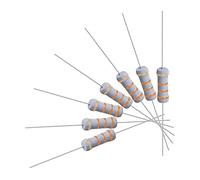 sourcing map 100Pcs 33K Ohm Resistor, 1W 5% Tolerance Metal Oxide Film Resistors, Axial Lead, Flame Proof for DIY Electronic Projects and Experiments