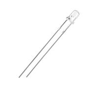 sourcing map 100pcs 3mm 940nm Infrared Emitter Diode DC 1.2V LED IR Emitter Light Emitting Diodes Clear Round Head