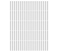 sourcing map 100Pcs 3mm x 28mm Dowel Pins, 304 Stainless Steel Cylindrical Shelves Support Pegs Locating Pin Shelf Fasten Elements for Bookshelf Cabinet Furniture Component (GB119), Silver