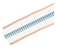 sourcing map 100Pcs 4.7K Ohm Resistor, 1/2W 1% Tolerance Metal Film Resistors, Lead, 5 Bands for DIY Electronic Projects and Experiments