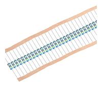 sourcing map 100Pcs 47 Ohm Resistor, 1/2W 1% Tolerance Metal Film Resistors, Lead, 5 Bands for DIY Electronic Projects and Experiments