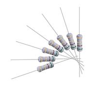 sourcing map 100Pcs 5.1 Ohm Resistor, 1W 5% Tolerance Metal Oxide Film Resistors, Axial Lead, Flame Proof for DIY Electronic Projects and Experiments