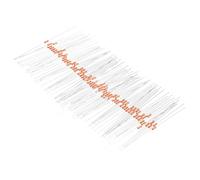 sourcing map 100pcs 5K Ohm NTC Thermistors Resistors, MF58 3950B 5% Thermistor Temperature Sensors