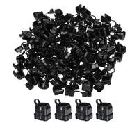 sourcing map 100pcs 6.5-7.5mm Strain Relief Cord Connector Cable Bushing Boot Sleeve for Electric Cable Cord Insulation Protection, 6N3-4