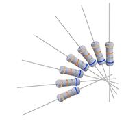 sourcing map 100Pcs 68K Ohm Resistor, 1W 5% Tolerance Metal Oxide Film Resistors, Lead, Flame Proof for DIY Electronic Projects and Experiments